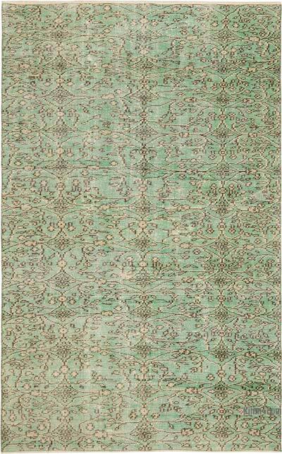 Alfombra Vintage Turca Anudada a Mano - 142 cm x 225 cm
