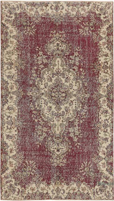 Vintage Turkish Hand-Knotted Rug - 3' 9" x 6' 7" (45" x 79")