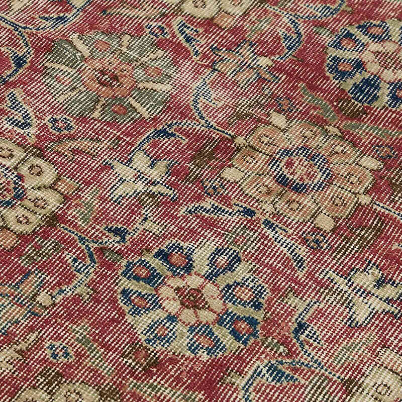 Alfombra Vintage Turca Anudada a Mano - 128 cm x 205 cm - K0082677