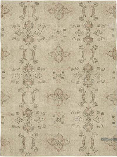 Vintage Turkish Hand-Knotted Rug - 4' 8" x 6' 3" (56" x 75")
