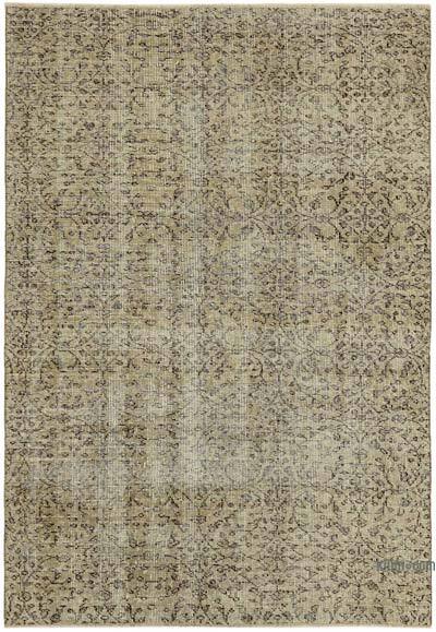 El Dokuma Vintage Halı - 131 cm x 186 cm