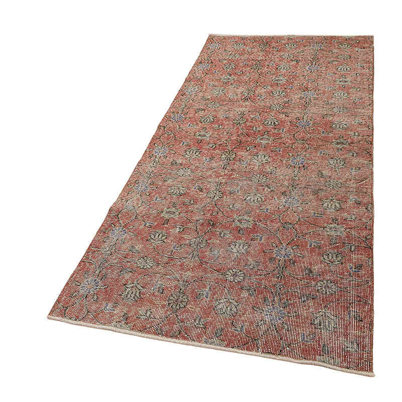 Alfombra Vintage Turca Anudada a Mano - 100 cm x 240 cm - K0082684