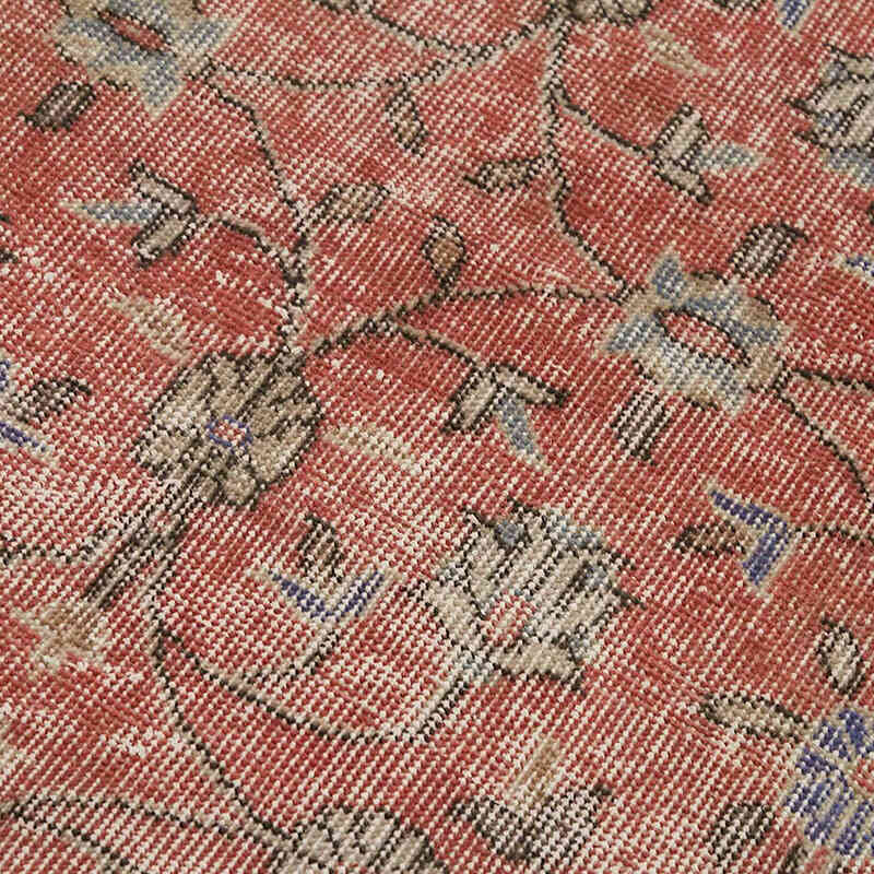 Alfombra Vintage Turca Anudada a Mano - 100 cm x 240 cm - K0082684