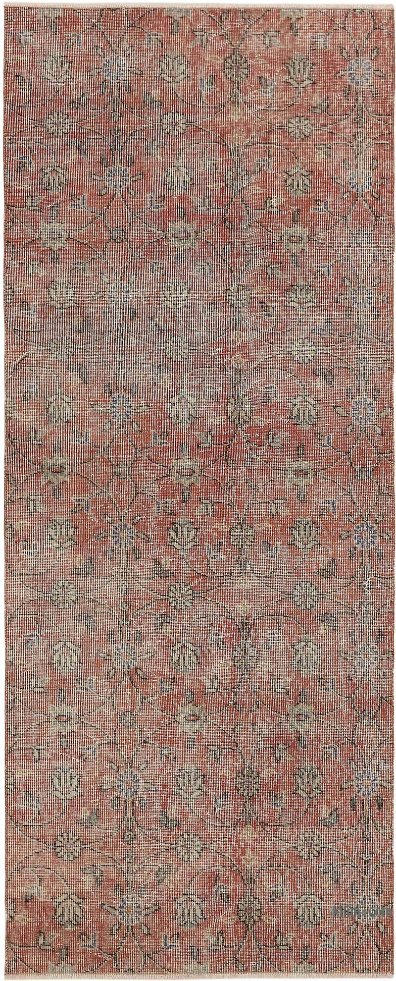 Alfombra Vintage Turca Anudada a Mano - 100 cm x 240 cm - K0082684