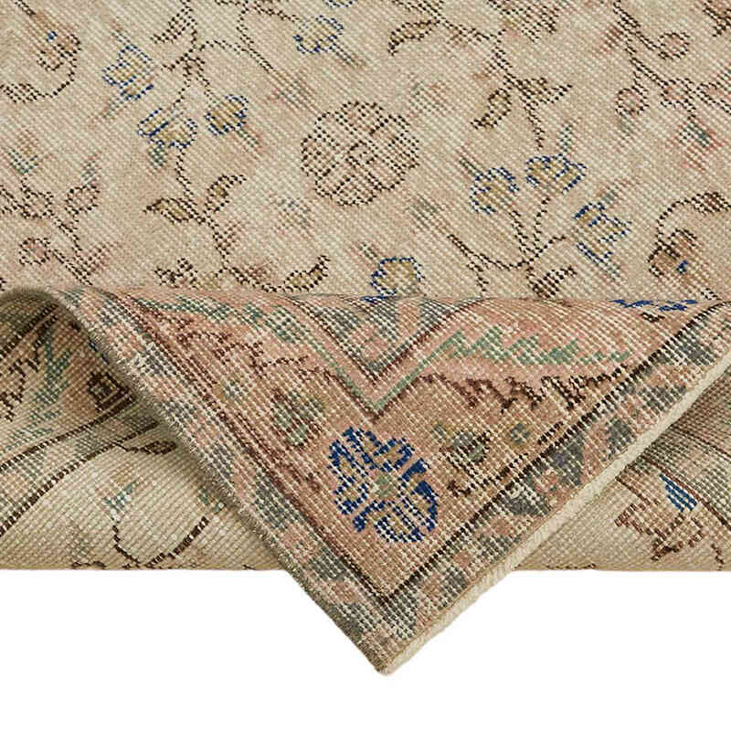 El Dokuma Vintage Halı - 118 cm x 214 cm - K0082686