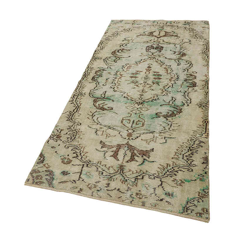 El Dokuma Vintage Halı - 97 cm x 224 cm - K0082687
