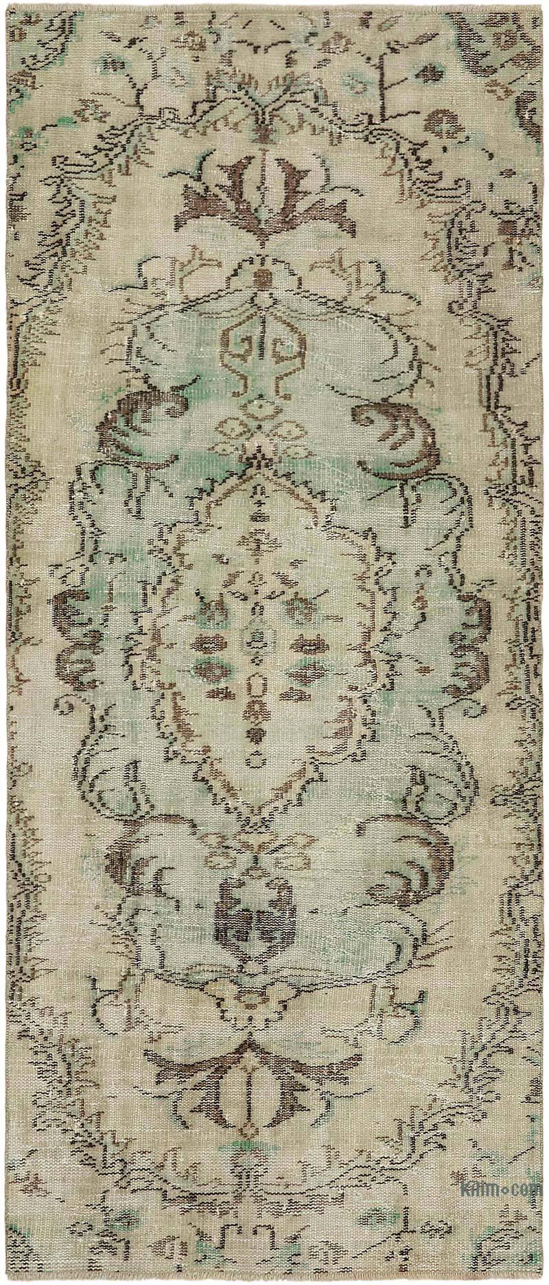 El Dokuma Vintage Halı - 97 cm x 224 cm - K0082687