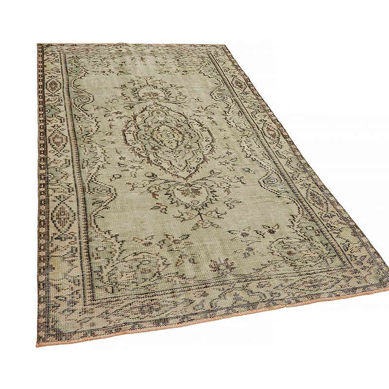 El Dokuma Vintage Halı - 124 cm x 214 cm - K0082688