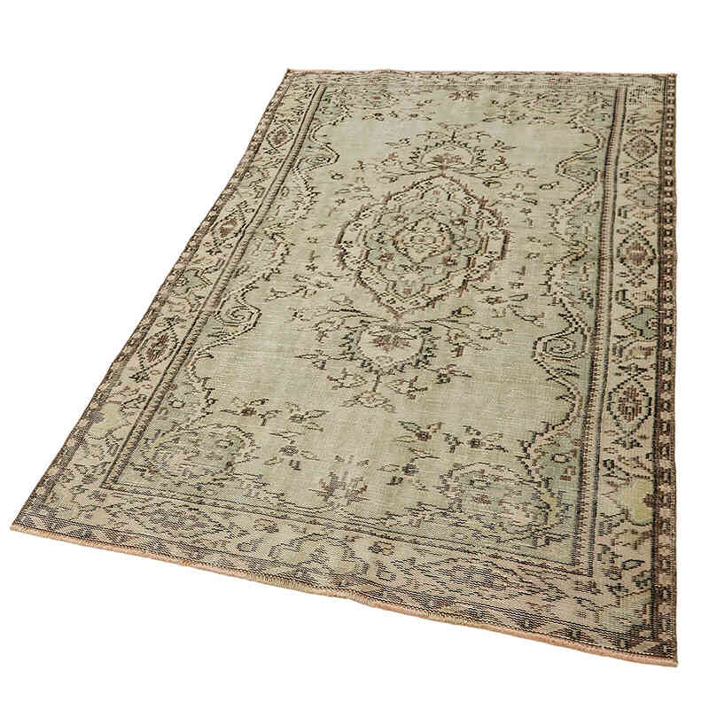 El Dokuma Vintage Halı - 124 cm x 214 cm - K0082688