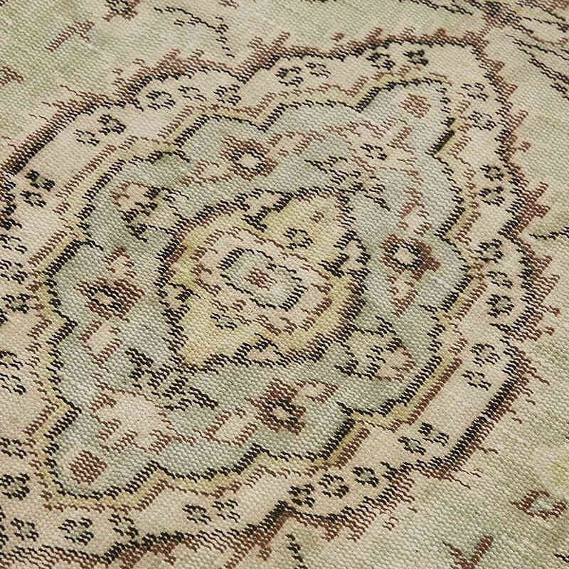 El Dokuma Vintage Halı - 124 cm x 214 cm - K0082688
