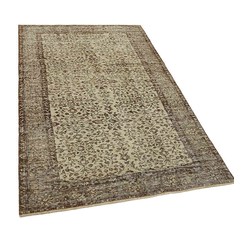 El Dokuma Vintage Halı - 116 cm x 179 cm - K0082690