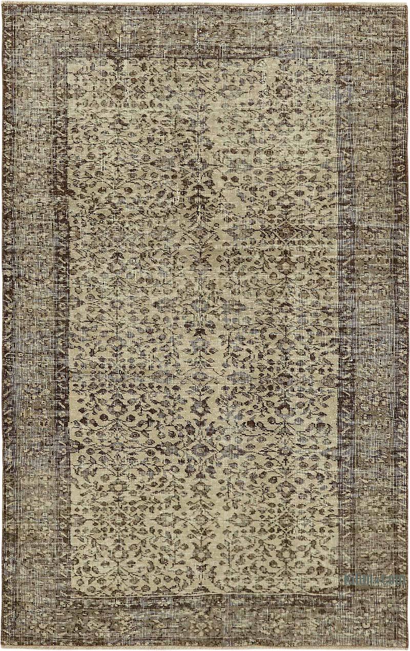 El Dokuma Vintage Halı - 116 cm x 179 cm - K0082690