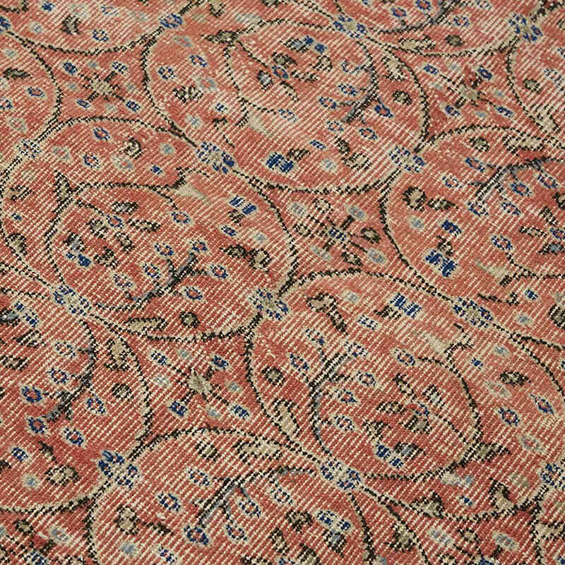 El Dokuma Vintage Halı - 111 cm x 197 cm - K0082692