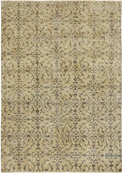 Alfombra Vintage Turca Anudada a Mano - 135 cm x 190 cm