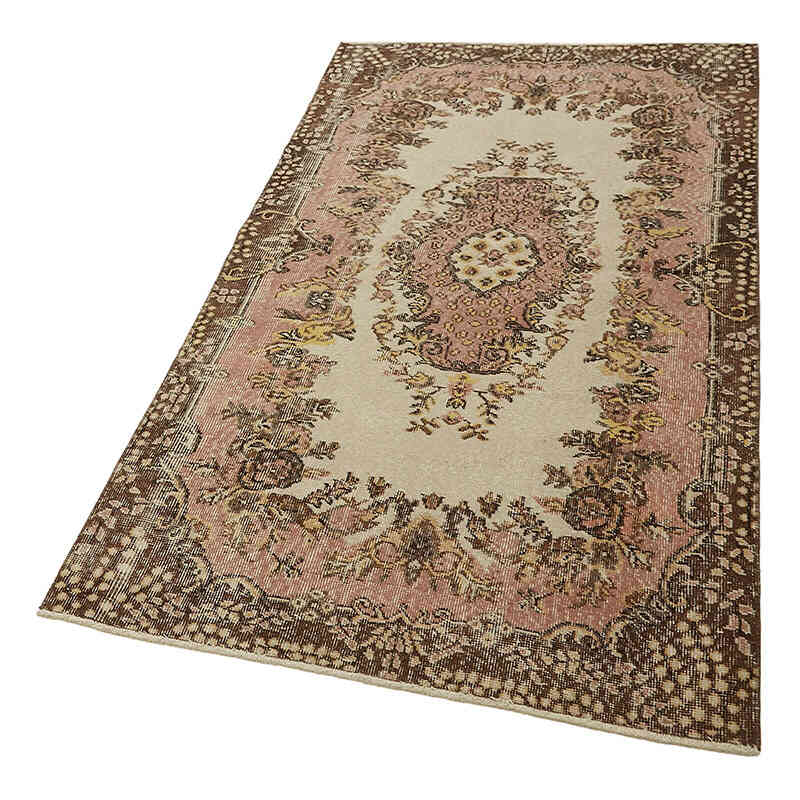 El Dokuma Vintage Halı - 113 cm x 209 cm - K0082697