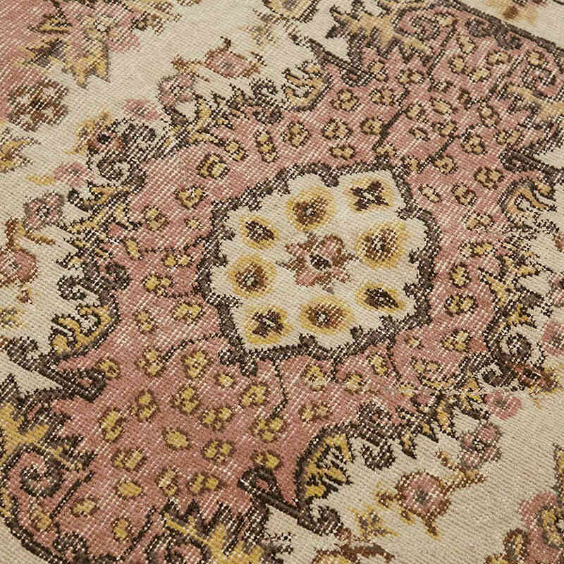 El Dokuma Vintage Halı - 113 cm x 209 cm - K0082697