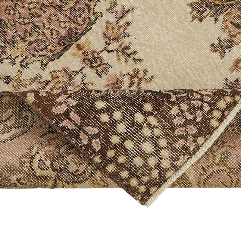 El Dokuma Vintage Halı - 113 cm x 209 cm - K0082697