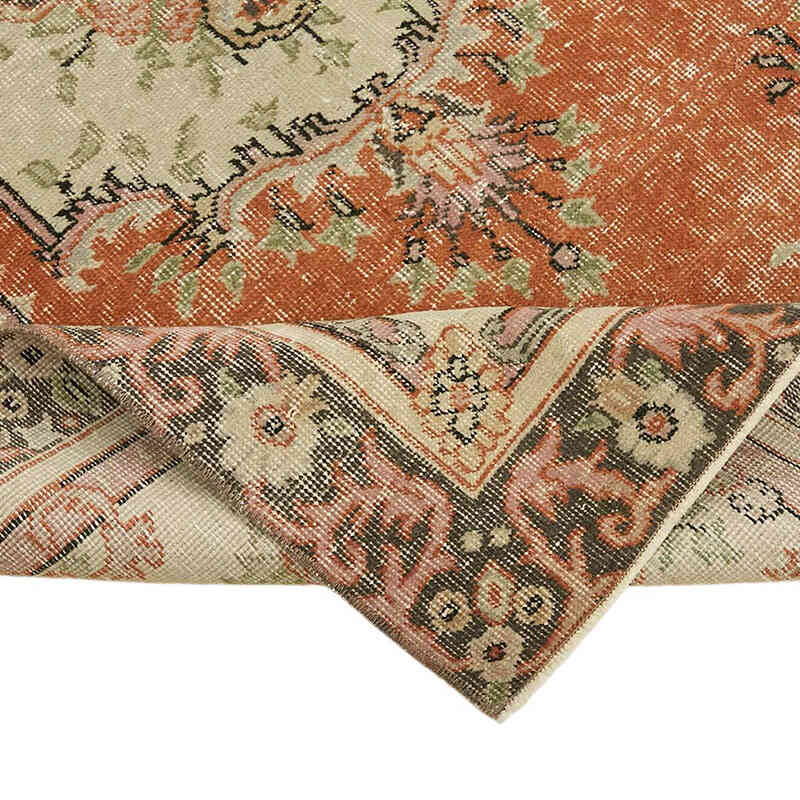 El Dokuma Vintage Halı - 115 cm x 188 cm - K0082698
