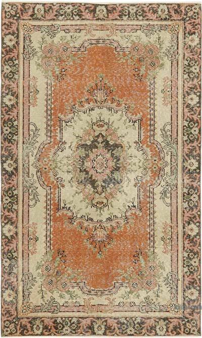 Vintage Turkish Hand-Knotted Rug - 3' 9" x 6' 2" (45" x 74")