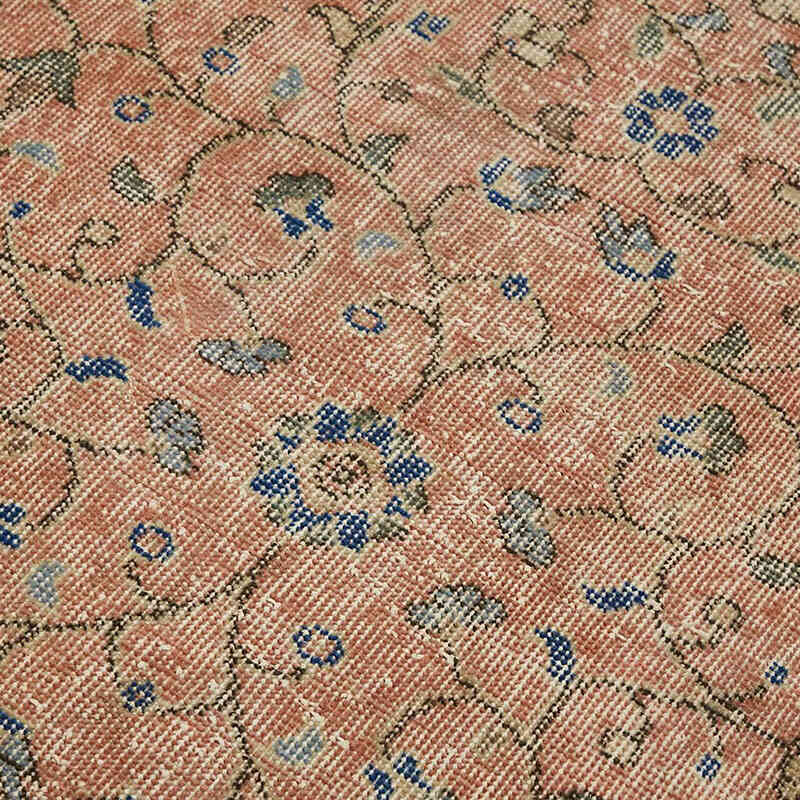 Alfombra Vintage Turca Anudada a Mano - 113 cm x 204 cm - K0082699
