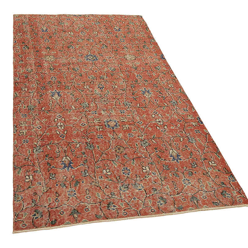 Vintage Turkish Hand-Knotted Rug - 3' 7" x 6' 8" (43" x 80") - K0082701