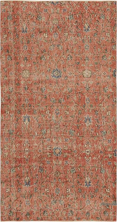 Vintage Turkish Hand-Knotted Rug - 3' 7" x 6' 8" (43" x 80")