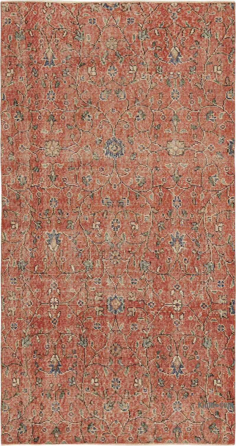 Vintage Turkish Hand-Knotted Rug - 3' 7" x 6' 8" (43" x 80") - K0082701