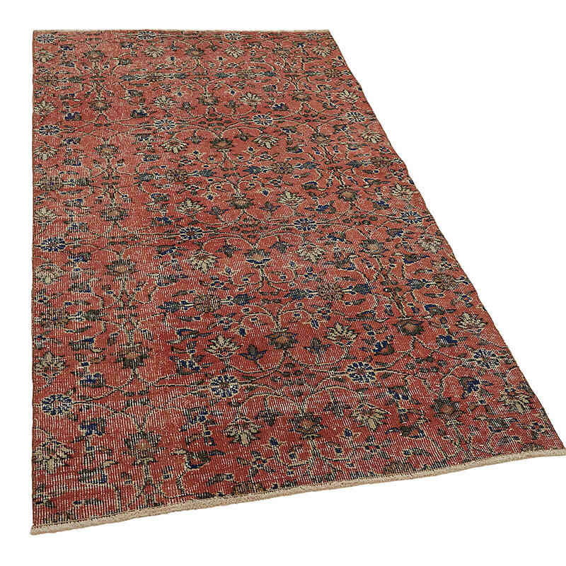 El Dokuma Vintage Halı - 107 cm x 191 cm - K0082704