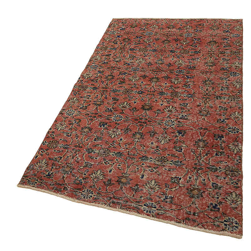 El Dokuma Vintage Halı - 107 cm x 191 cm - K0082704