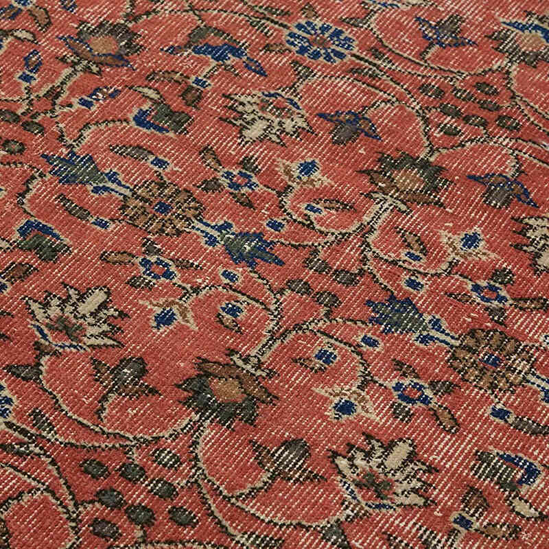 El Dokuma Vintage Halı - 107 cm x 191 cm - K0082704