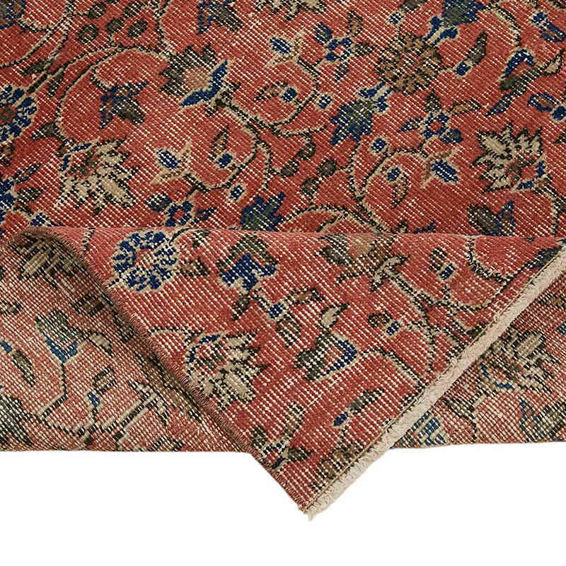 El Dokuma Vintage Halı - 107 cm x 191 cm - K0082704