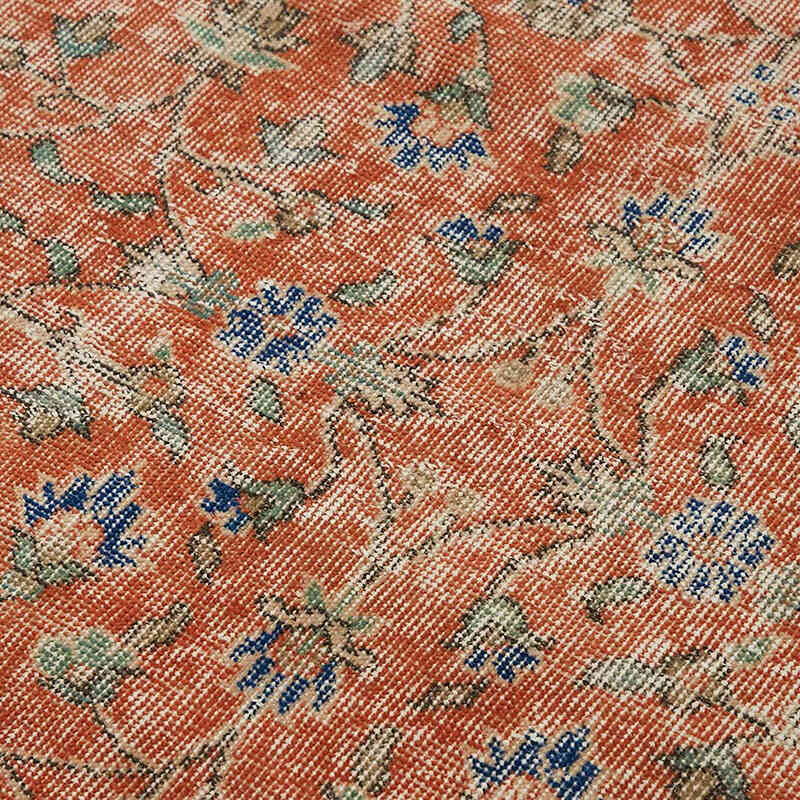 El Dokuma Vintage Halı - 124 cm x 200 cm - K0082707