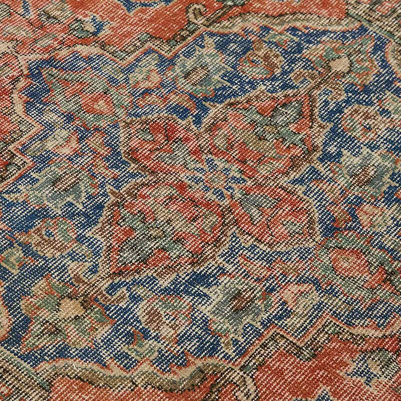 El Dokuma Vintage Halı - 131 cm x 187 cm - K0082708