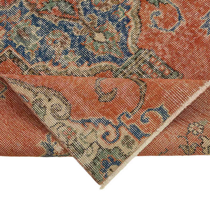 El Dokuma Vintage Halı - 131 cm x 187 cm - K0082708