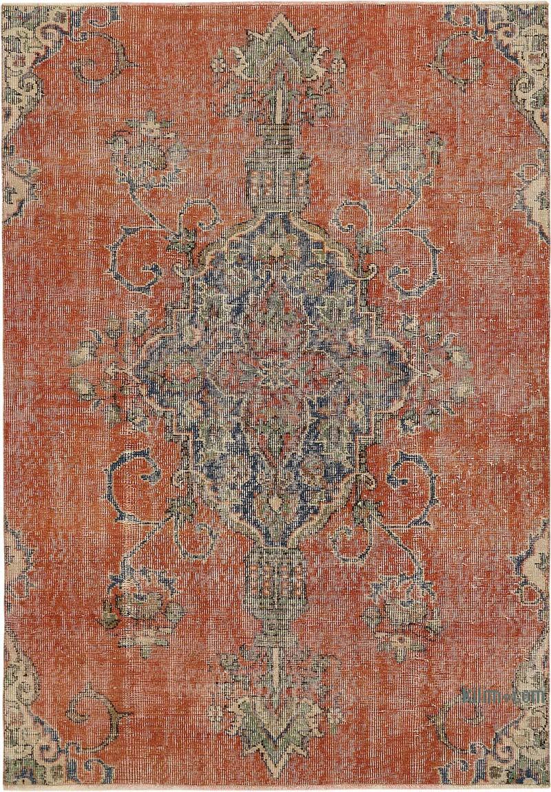 El Dokuma Vintage Halı - 131 cm x 187 cm - K0082708