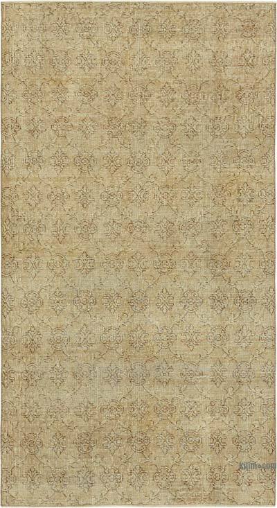 Vintage Turkish Hand-Knotted Rug - 3' 10" x 6' 11" (46" x 83")