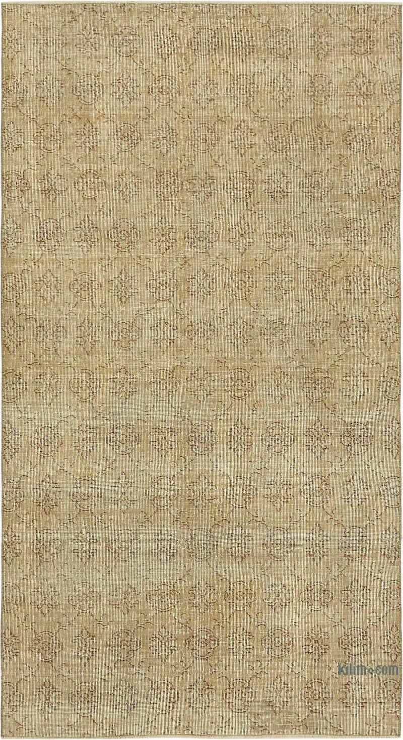 El Dokuma Vintage Halı - 117 cm x 210 cm - K0082709