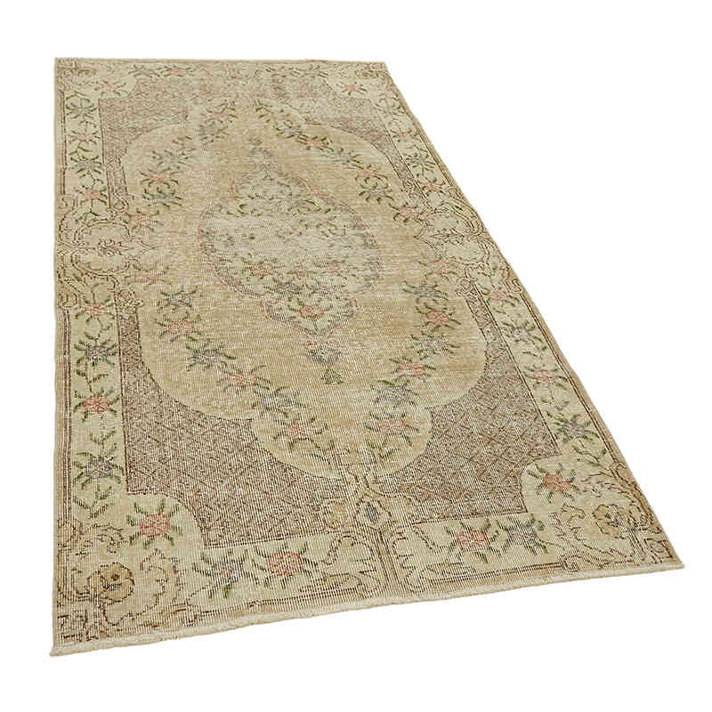 El Dokuma Vintage Halı - 112 cm x 208 cm - K0082710