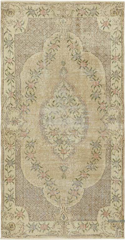 Alfombra Vintage Turca Anudada a Mano - 112 cm x 208 cm