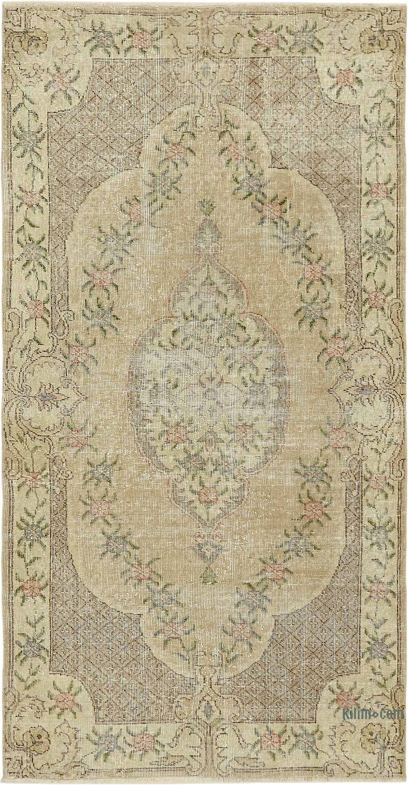 El Dokuma Vintage Halı - 112 cm x 208 cm - K0082710