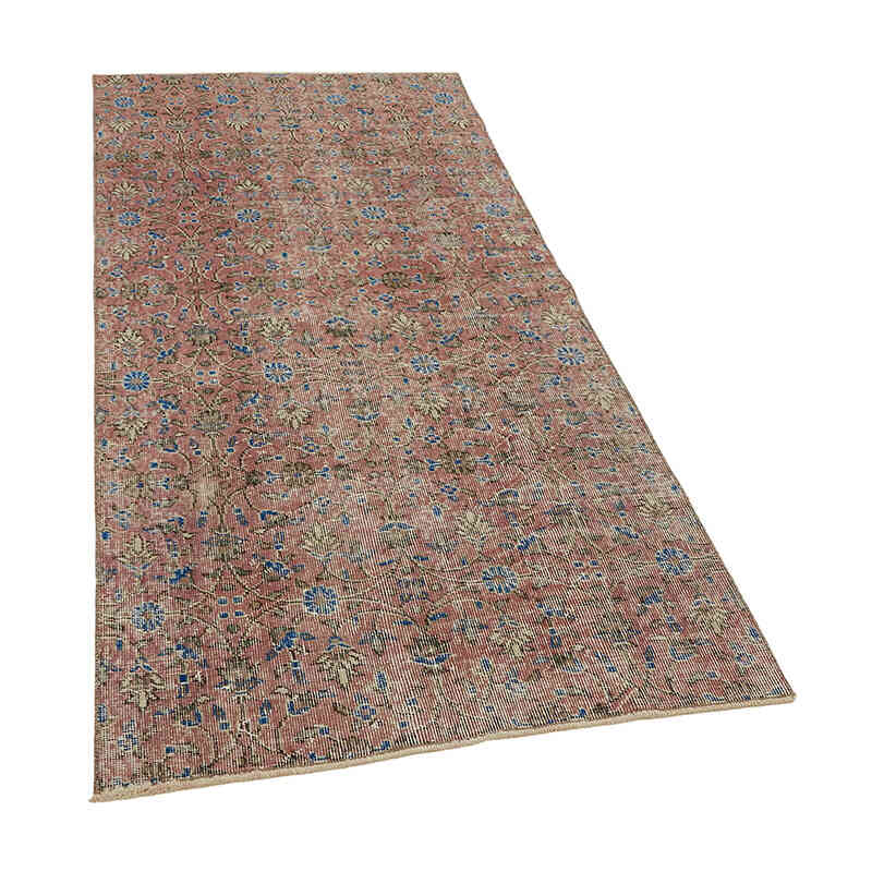 El Dokuma Vintage Halı - 101 cm x 210 cm - K0082711