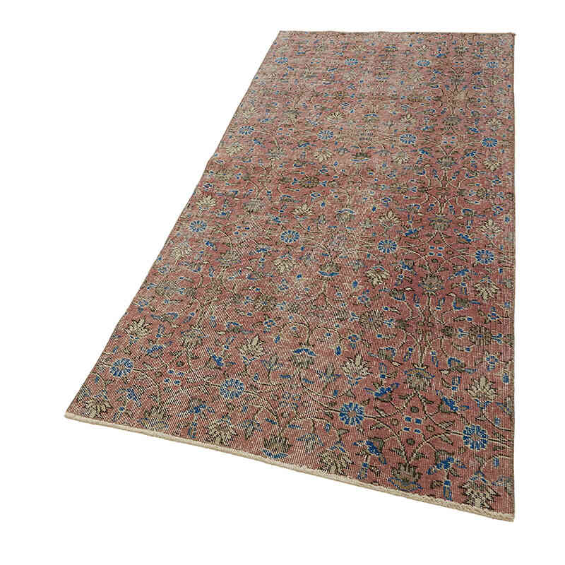 El Dokuma Vintage Halı - 101 cm x 210 cm - K0082711