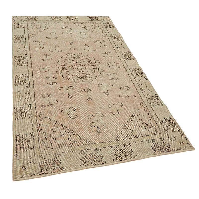 Vintage Turkish Hand-Knotted Rug - 3' 8" x 6' 7" (44" x 79") - K0082713