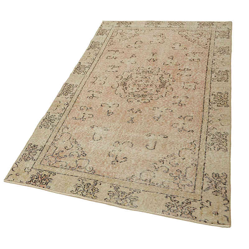 Vintage Turkish Hand-Knotted Rug - 3' 8" x 6' 7" (44" x 79") - K0082713