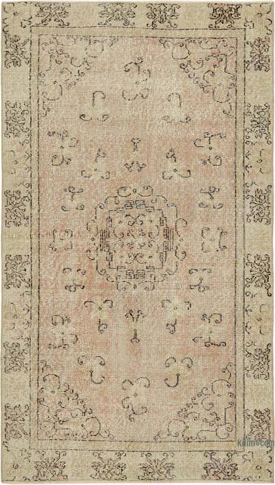 Alfombra Vintage Turca Anudada a Mano - 113 cm x 200 cm