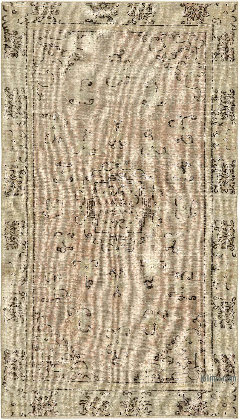 Vintage Turkish Hand-Knotted Rug - 3' 8" x 6' 7" (44" x 79") - K0082713