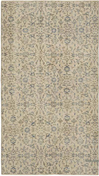 Alfombra Vintage Turca Anudada a Mano - 116 cm x 204 cm