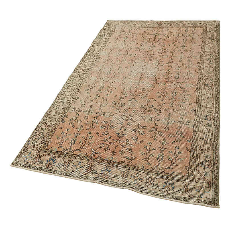El Dokuma Vintage Halı - 111 cm x 202 cm - K0082716