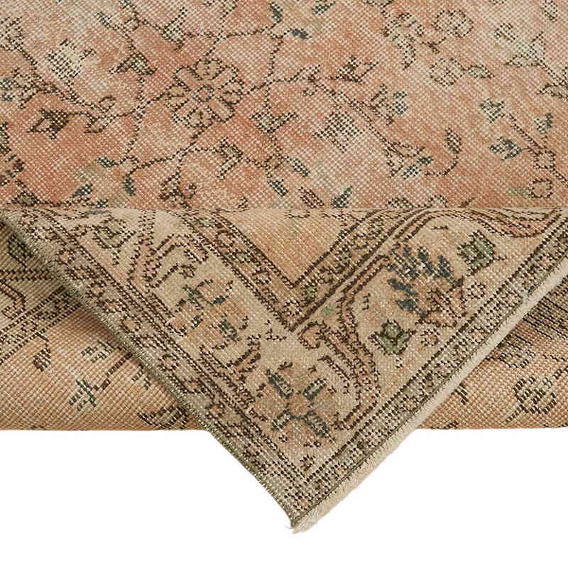 El Dokuma Vintage Halı - 111 cm x 202 cm - K0082716