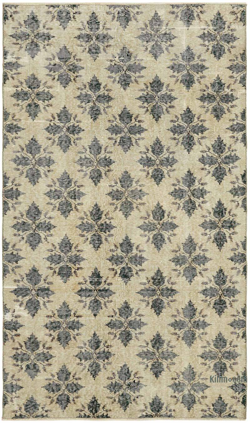 El Dokuma Vintage Halı - 116 cm x 194 cm - K0082717